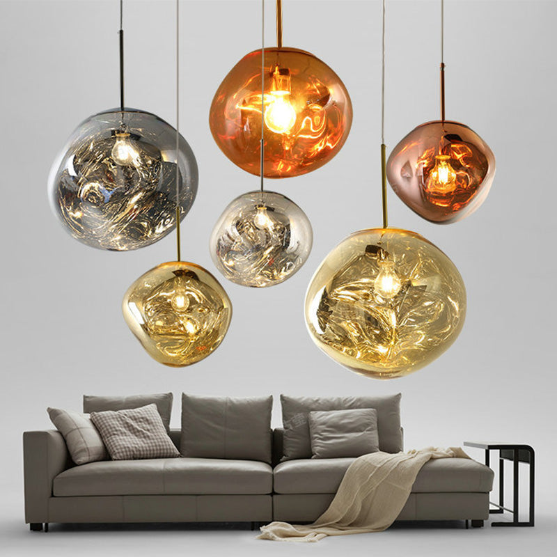 Lampada a Sospensione Moderna in Vetro per Interni Eleganti