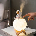 Lampada Luna Astronauta 3D con luce notturna LED, Controllo touch dimmerabile e decorazione per camerette