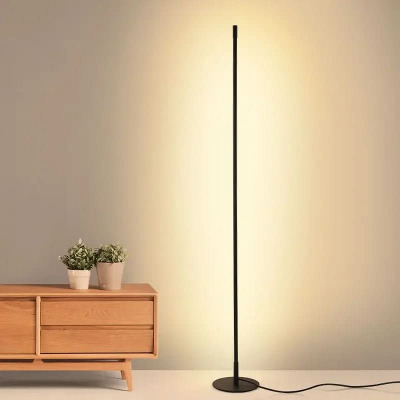 FLORGLOW Lampada da Terra in Metallo – Dimmerabile ed Elegante per ogni Soggiorno