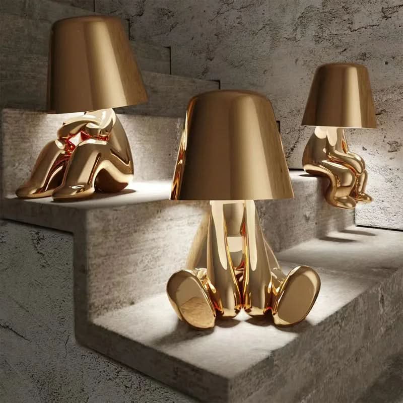 Lampada da Tavolo LED Scultorea Moderna