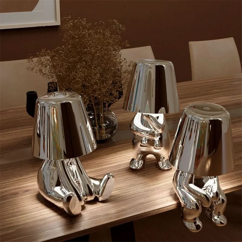 Lampada da Tavolo LED Scultorea Moderna