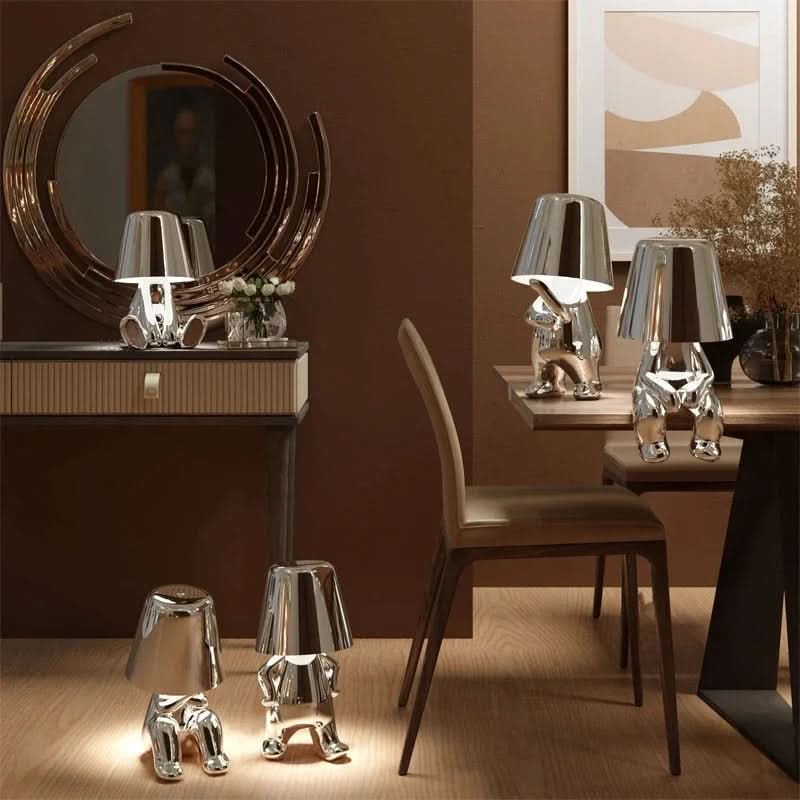 Lampada da Tavolo LED Scultorea Moderna