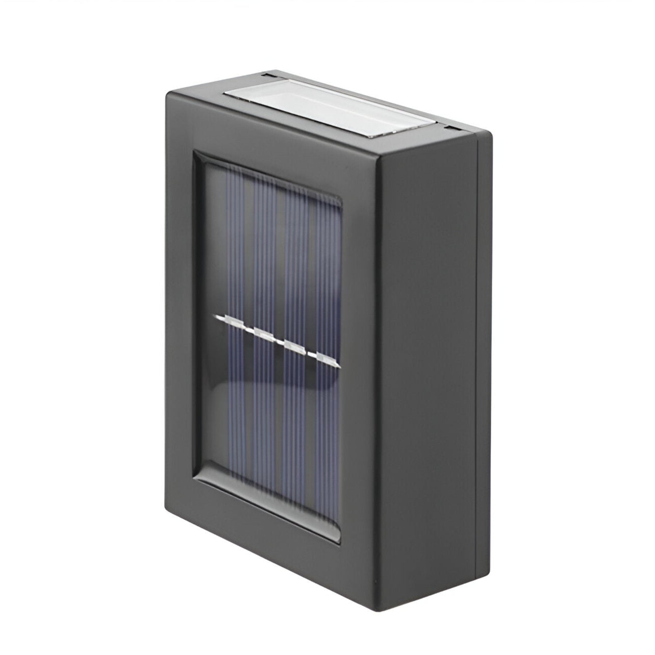 Lampada da esterno solare LED IP65 impermeabile Nera