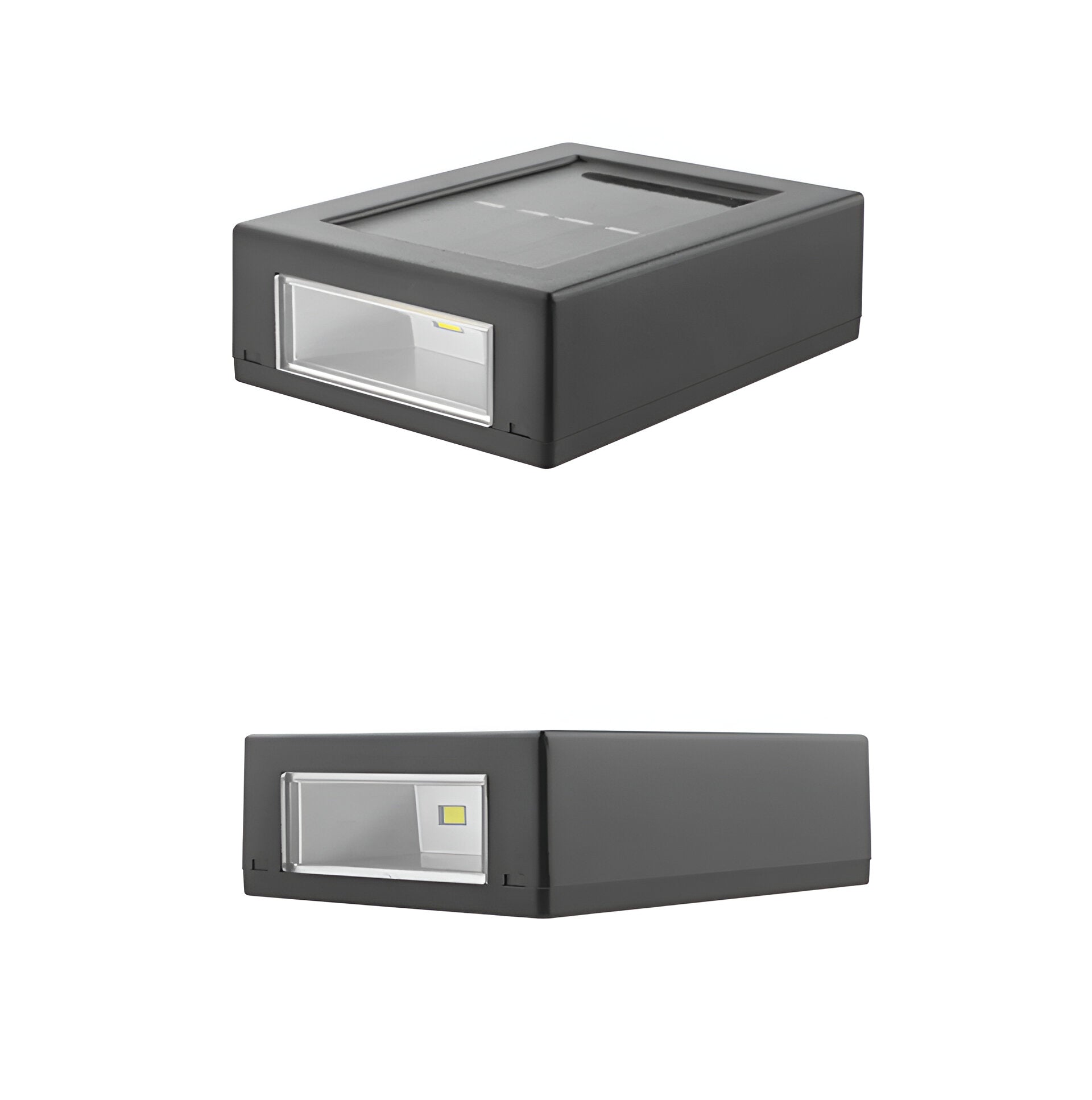 Lampada da esterno solare LED IP65 impermeabile Nera