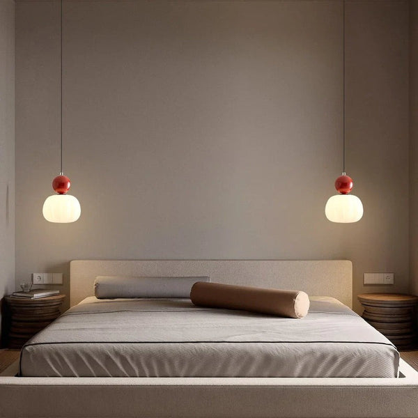 Lampada a Sospensione Art Deco in Colore Crema – Stile e Raffinatezza