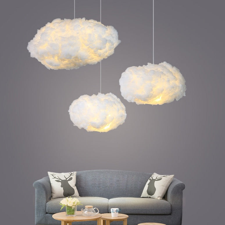 Dreamy Cloud Chandelier for Warm Home Lighting