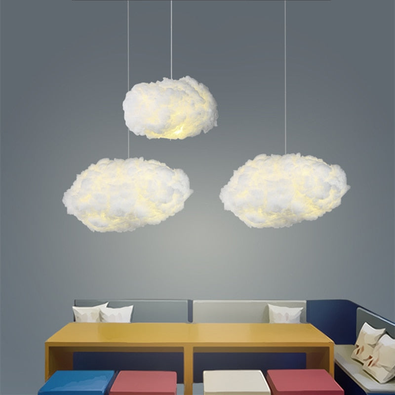 Dreamy Cloud Chandelier for Warm Home Lighting