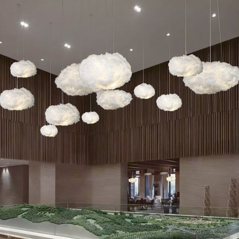 Dreamy Cloud Chandelier for Warm Home Lighting