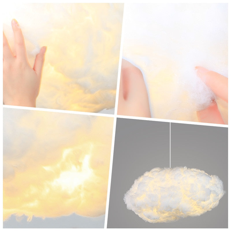 Dreamy Cloud Chandelier for Warm Home Lighting