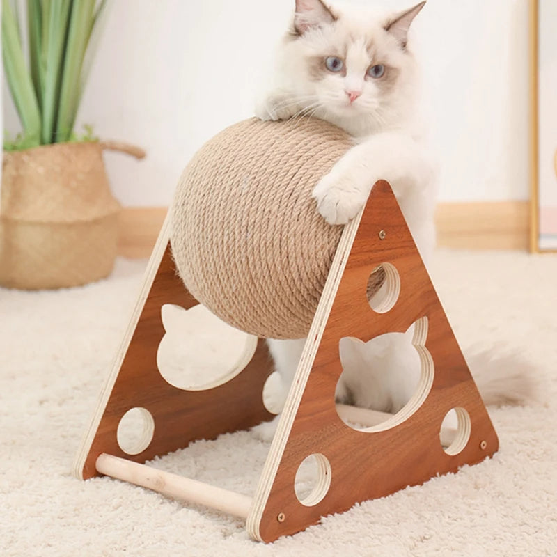 Giocattolo per Gatti a Palla in Sisal Durevole