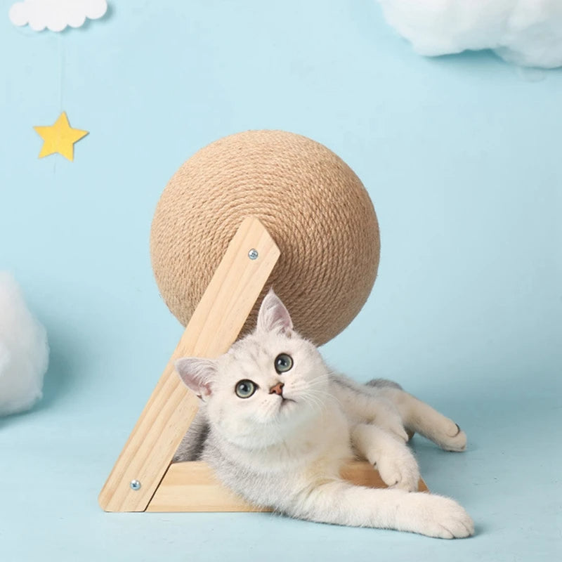 Giocattolo per Gatti a Palla in Sisal Durevole