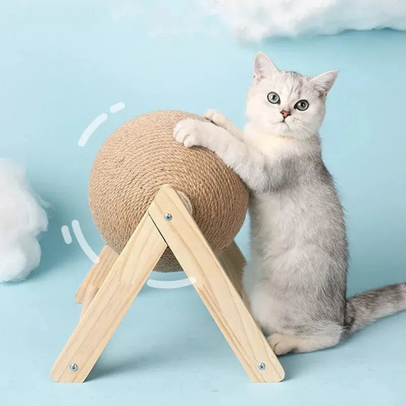 Giocattolo per Gatti a Palla in Sisal Durevole