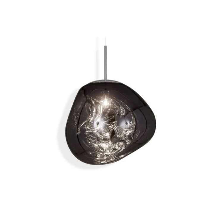 Lampada da soffitto LED in acrilico dinamico con finitura a specchio