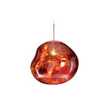 Lampada da soffitto LED in acrilico dinamico con finitura a specchio