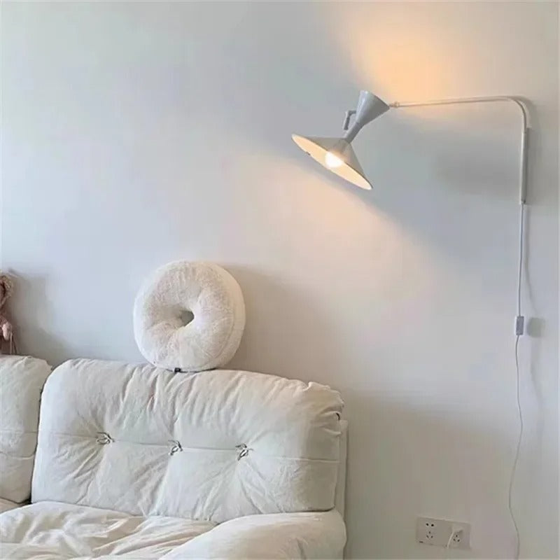 Lampada da Parete Industriale Regolabile Aprile