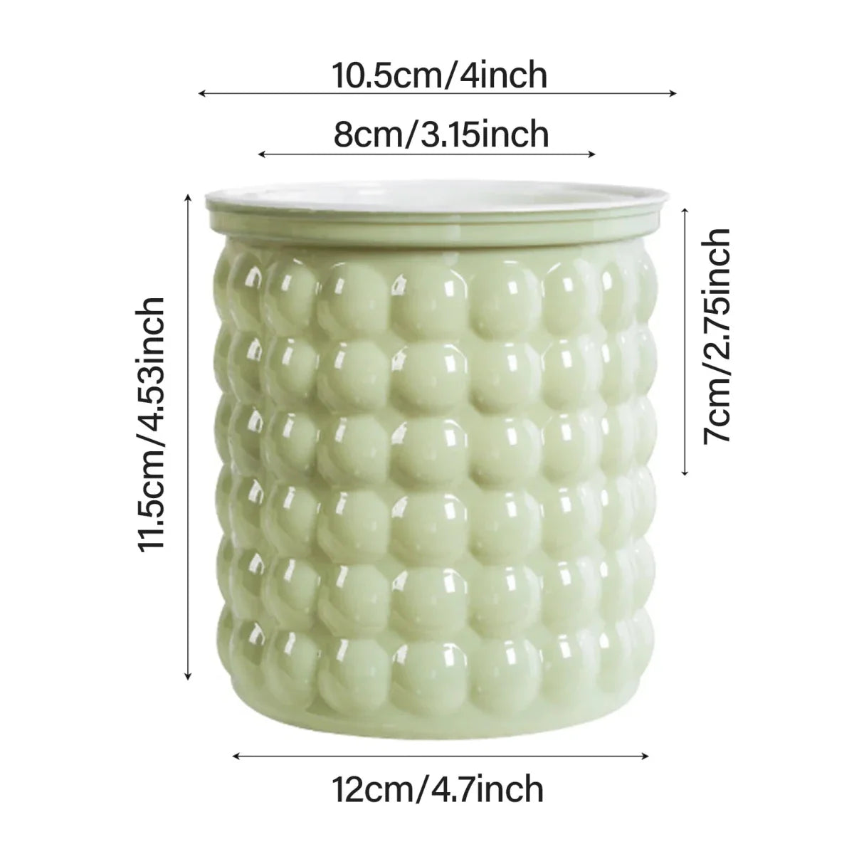ECOBLOOM – Vaso per Fiori Idroponico Autoirrigante Eco-Friendly per Decorazione Moderna della Casa