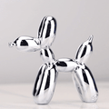 Scultura di Cane Palloncino Elettroplaccato