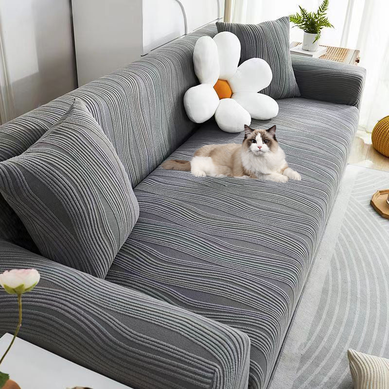 Copertura per Divano Jacquard Premium - Antigraffio & Stretch