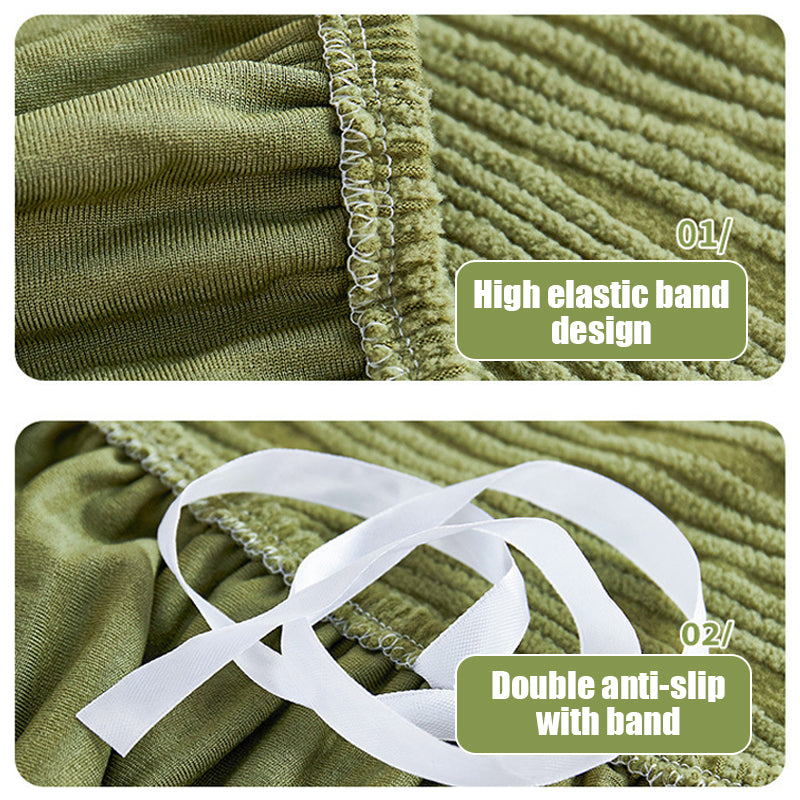Premium Jacquard Thicken Sofa Cover - Anti-Scratch & Stretch