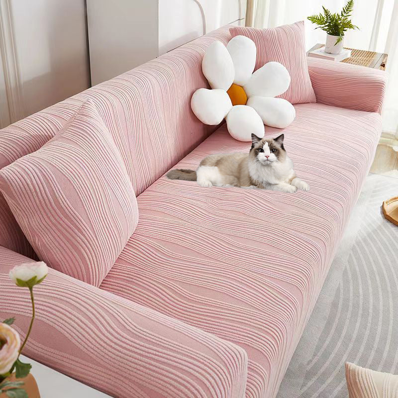 Premium Jacquard Thicken Sofa Cover - Anti-Scratch & Stretch