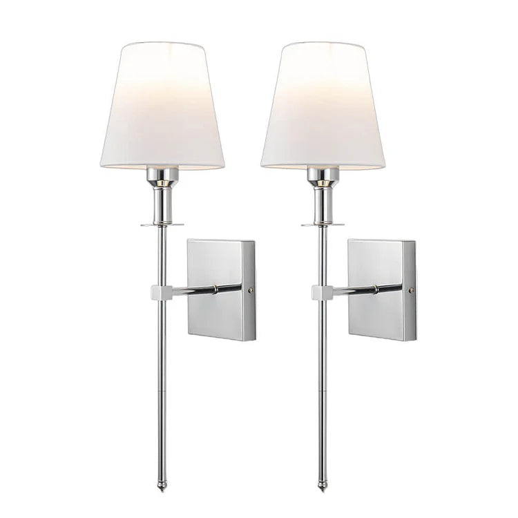 Lampada da Parete Wireless Ricaricabile 2 Pezzi con Telecomando