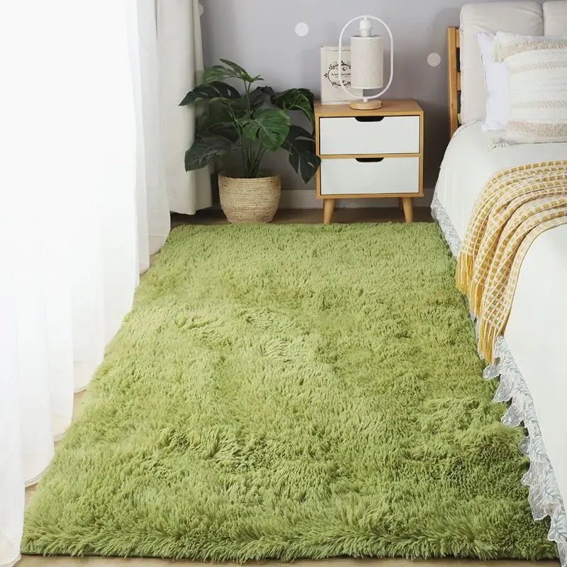 Elegant Round Non-Slip Ultra Soft Fluffy Rug for Home