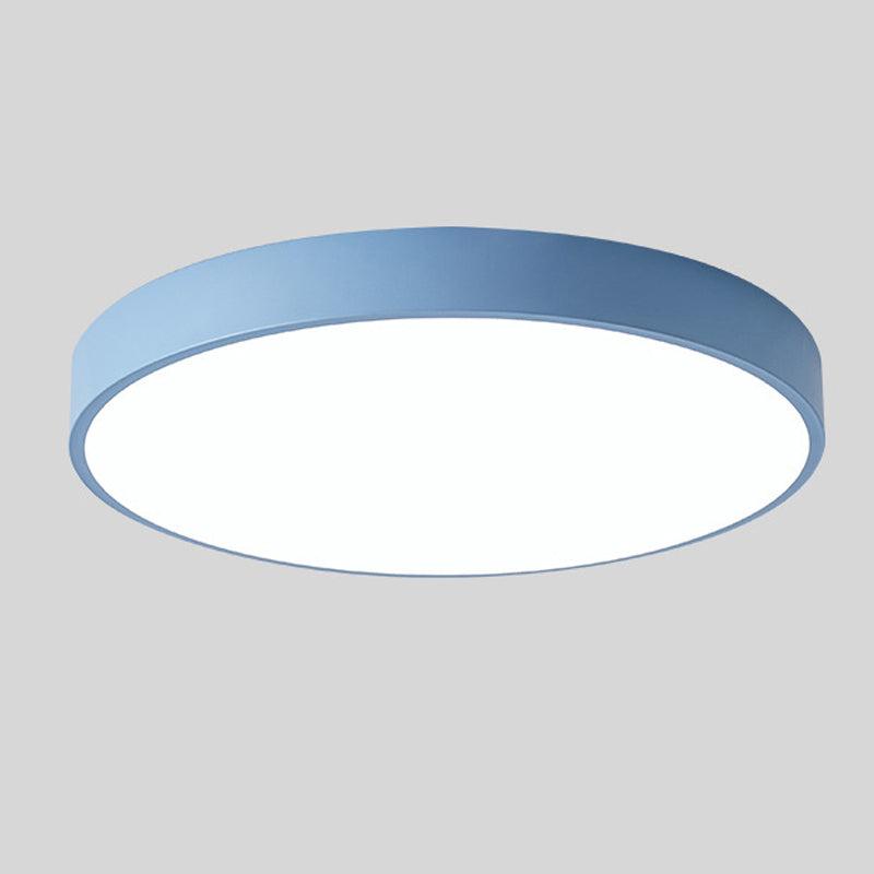 Scandinavian Circular LED Ceiling Light Fixture - Versatile, Elegant