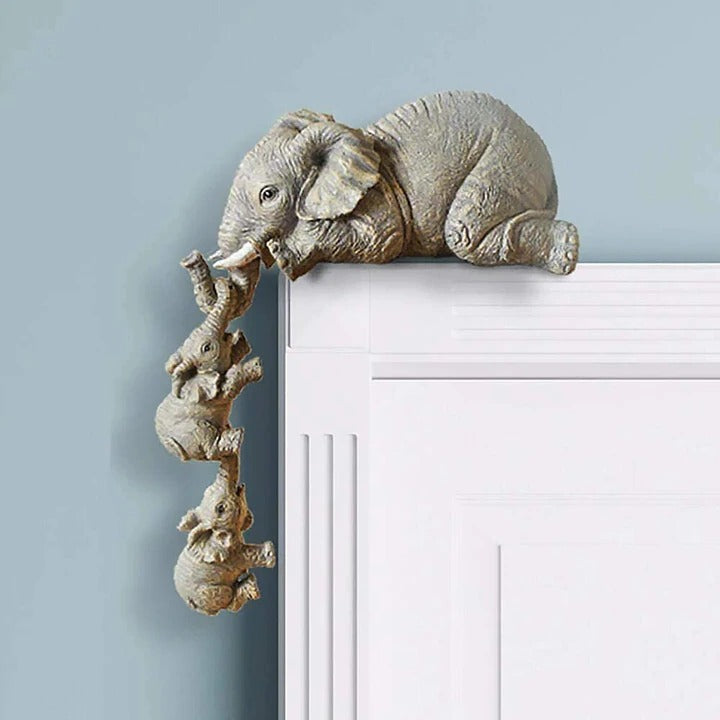 Figura Artistica di Elefante in 3 Parti