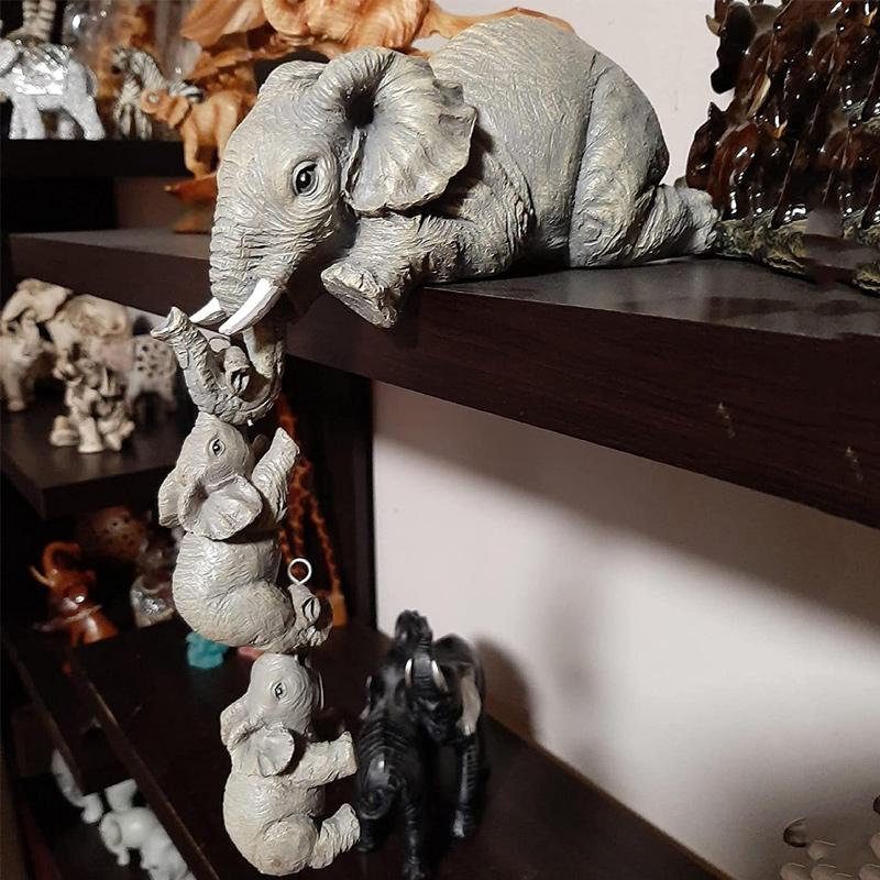 Figura Artistica di Elefante in 3 Parti