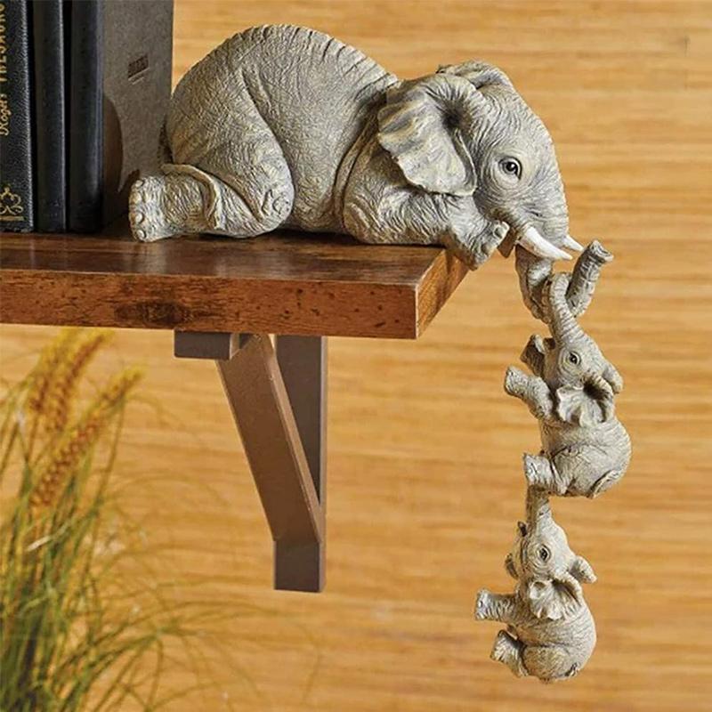Figura Artistica di Elefante in 3 Parti