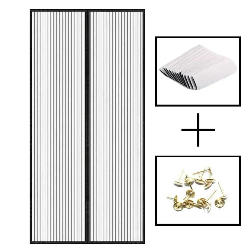 EMBRIZA – Tenda a Rete Magnetica Morbida con Elegante Ricamo