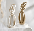 Abbraccio Eterno – Scultura Astratta per Amore Senza Tempo