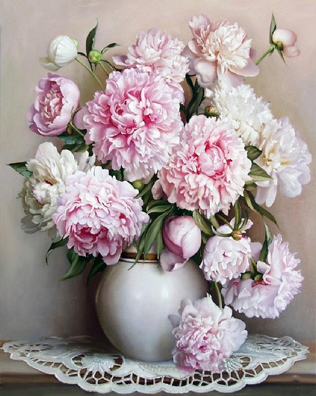 Fiori Europei - Set Van-Go Dipingere per Numeri