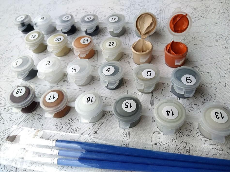 Fiori Europei - Set Van-Go Dipingere per Numeri