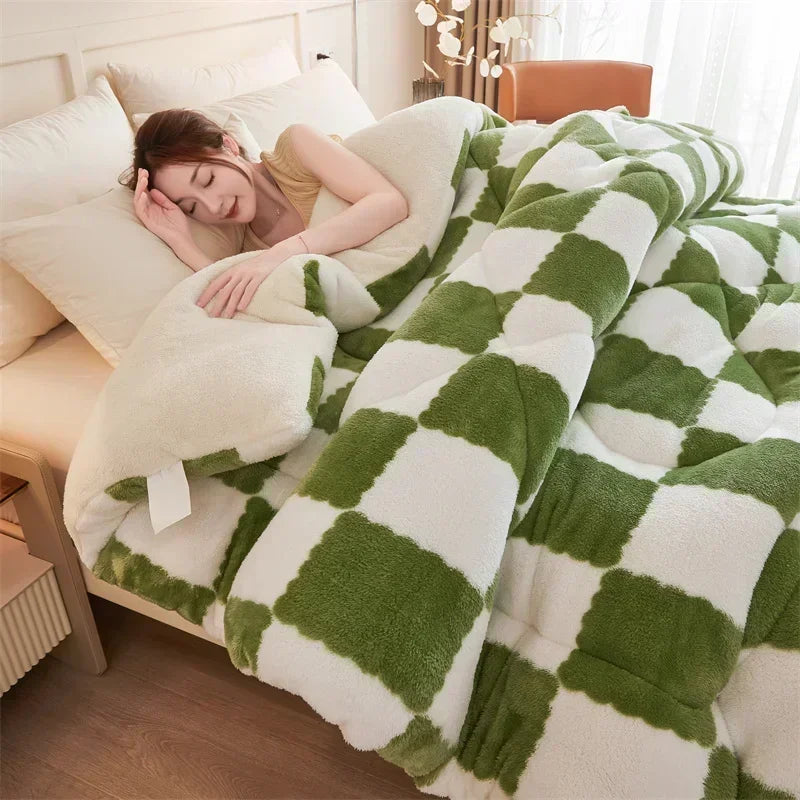 Coperta Ponderata Extra Spessa e Confortevole per l'Inverno