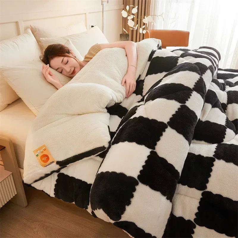 Coperta Ponderata Extra Spessa e Confortevole per l'Inverno