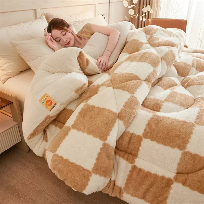 Coperta Ponderata Extra Spessa e Confortevole per l'Inverno