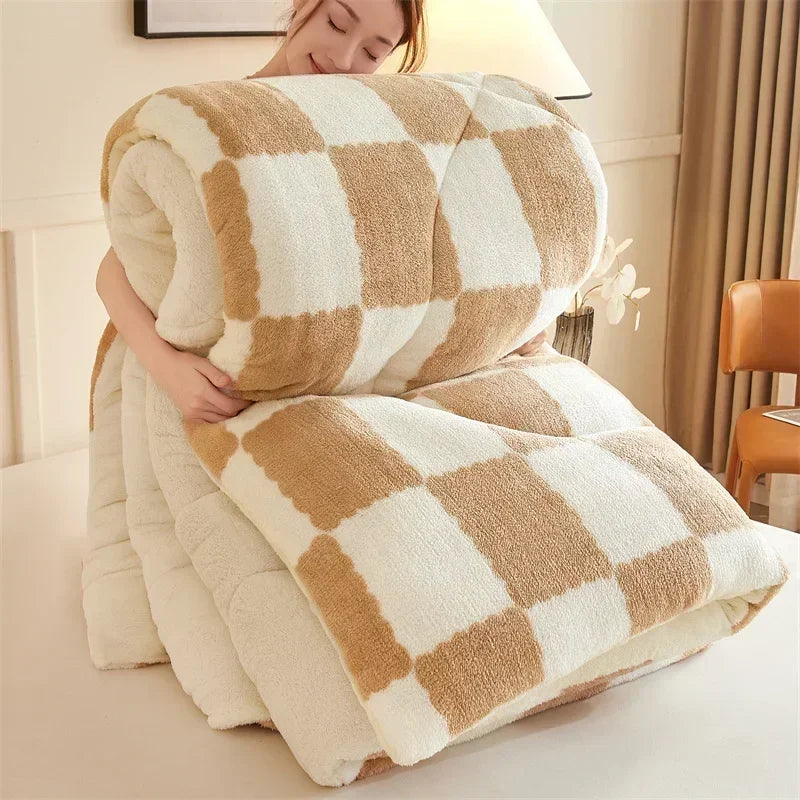 Coperta Ponderata Extra Spessa e Confortevole per l'Inverno