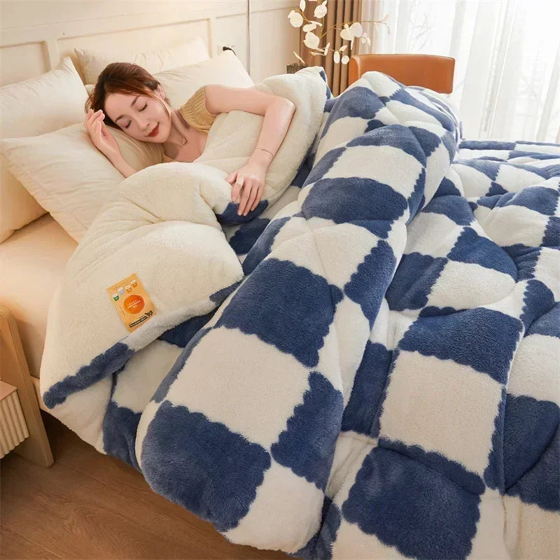 Coperta Ponderata Extra Spessa e Confortevole per l'Inverno