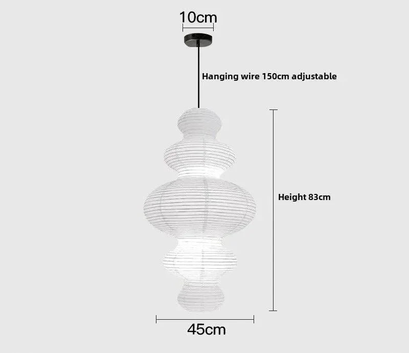 Lampada a Sospensione Wavy Noguchi