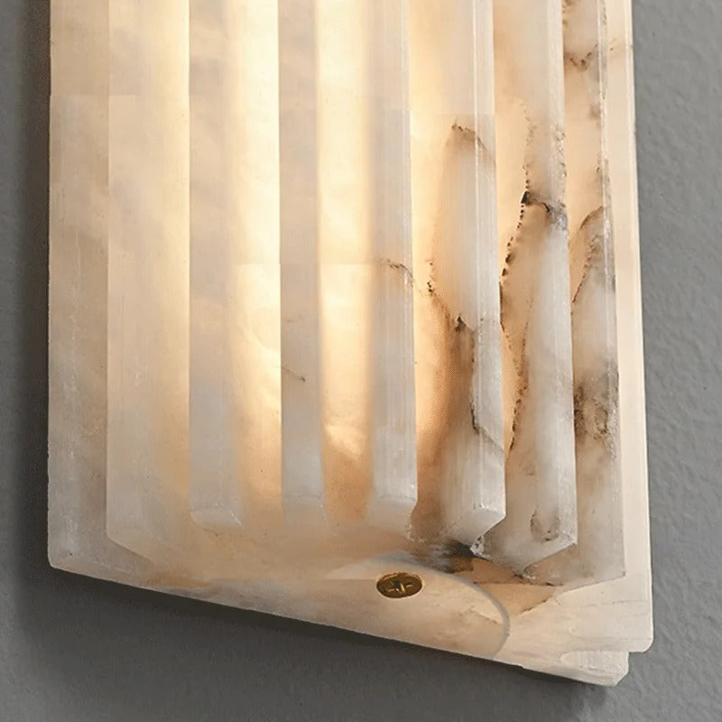Lampada da comodino in marmo di lusso per interni accoglienti