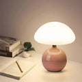 Lampada da Tavolo Moderna in Vetro a Forma di Fungo