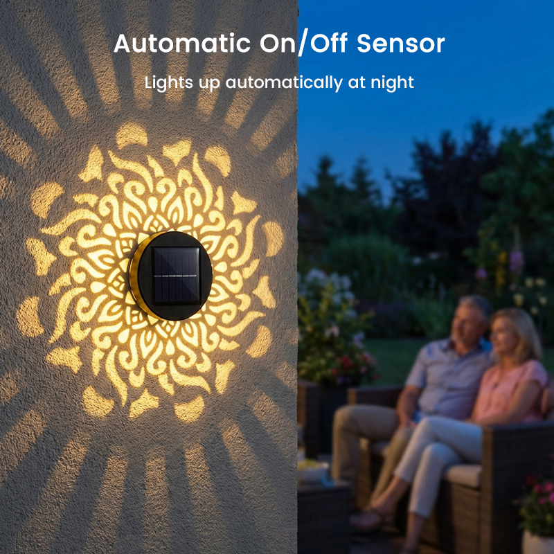 MandalaGlow — Lampada da Giardino Solare | 50% SCONTO