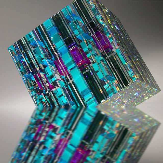 Ornamenti di Decorazione Cubo Magico Fantasia