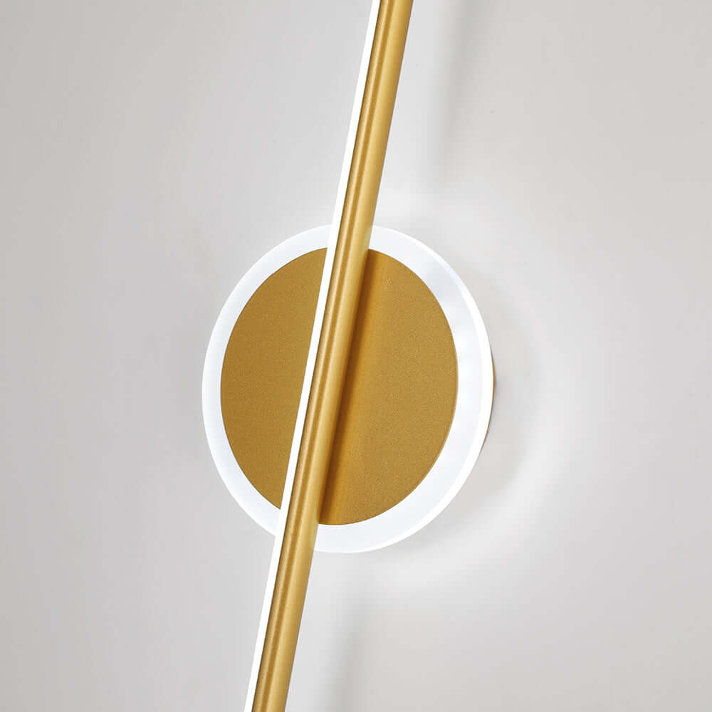 Moderna Lampada da Parete a LED, Design Rotondo/Quadrato