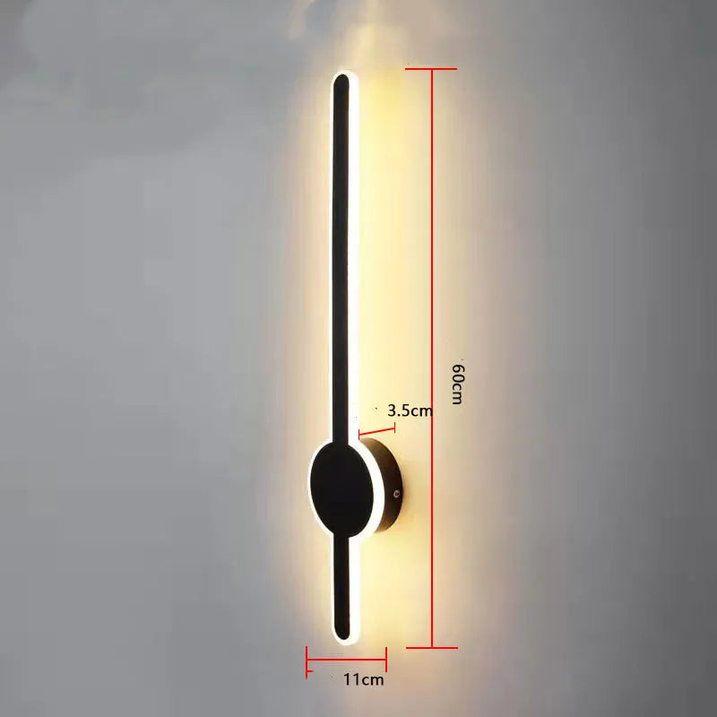 LumoFlex – Lampada da Parete LED Dimmerabile con Temperatura di Colore Regolabile