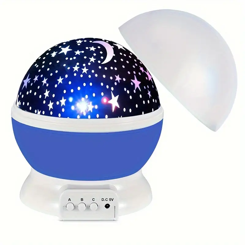 Lampada Notturna Cielo Stellato per Bambini – Proiettore LED Magico con Cambio Colore
