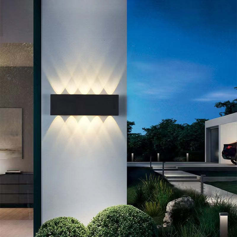 Luce da Parete LED in Alluminio Impermeabile per Esterni