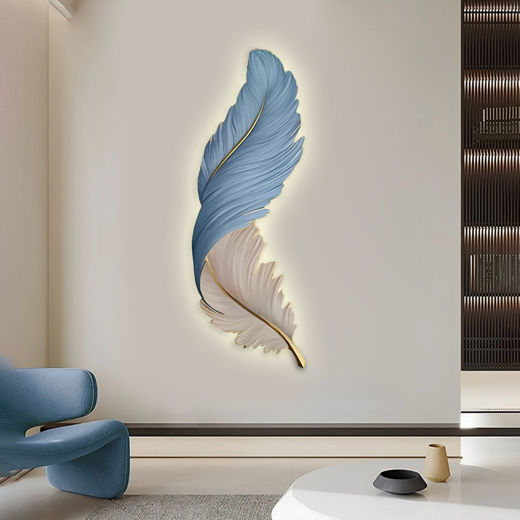 Zyvox | Arte Murale a LED con Design Inciso per Decorazione di Camere da Letto e Soggiorni