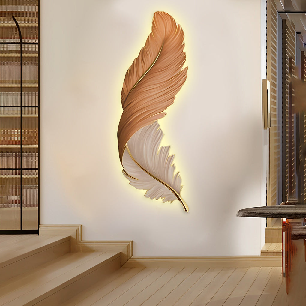 Zyvox | Arte Murale a LED con Design Inciso per Decorazione di Camere da Letto e Soggiorni